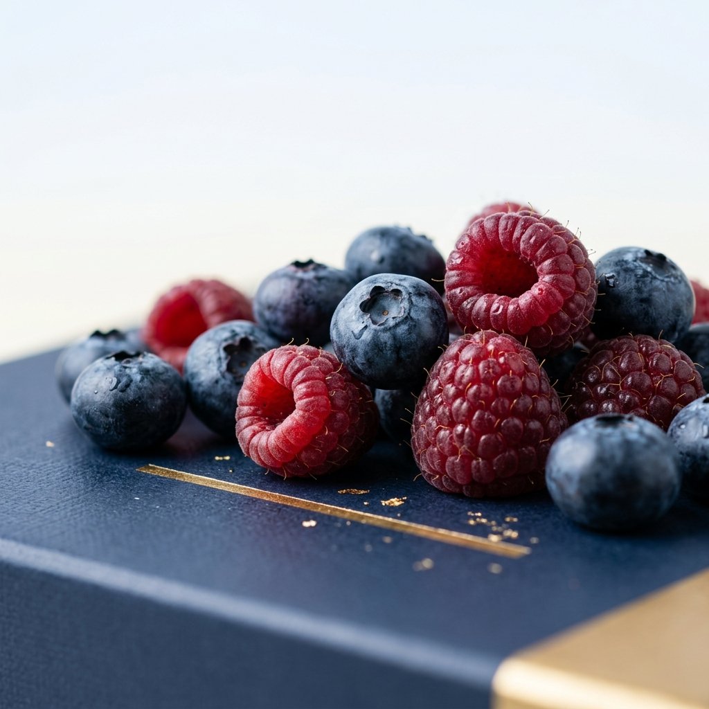 Rasp Blueberry ice