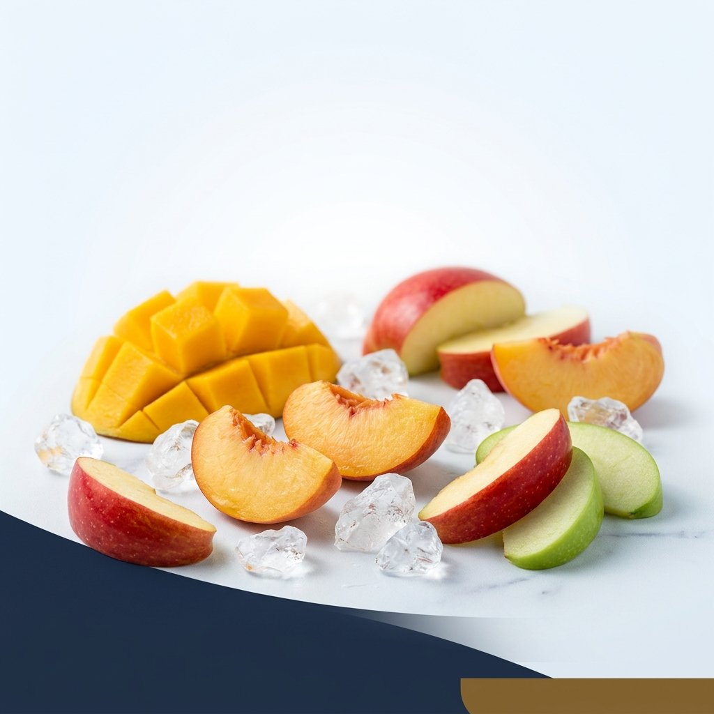 Pineapple Peach Mango ice