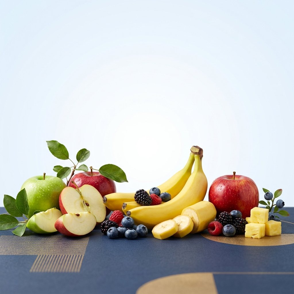 Skittles (Pineapple + Banana + Blueberry + Strawberry + Lemon juice)